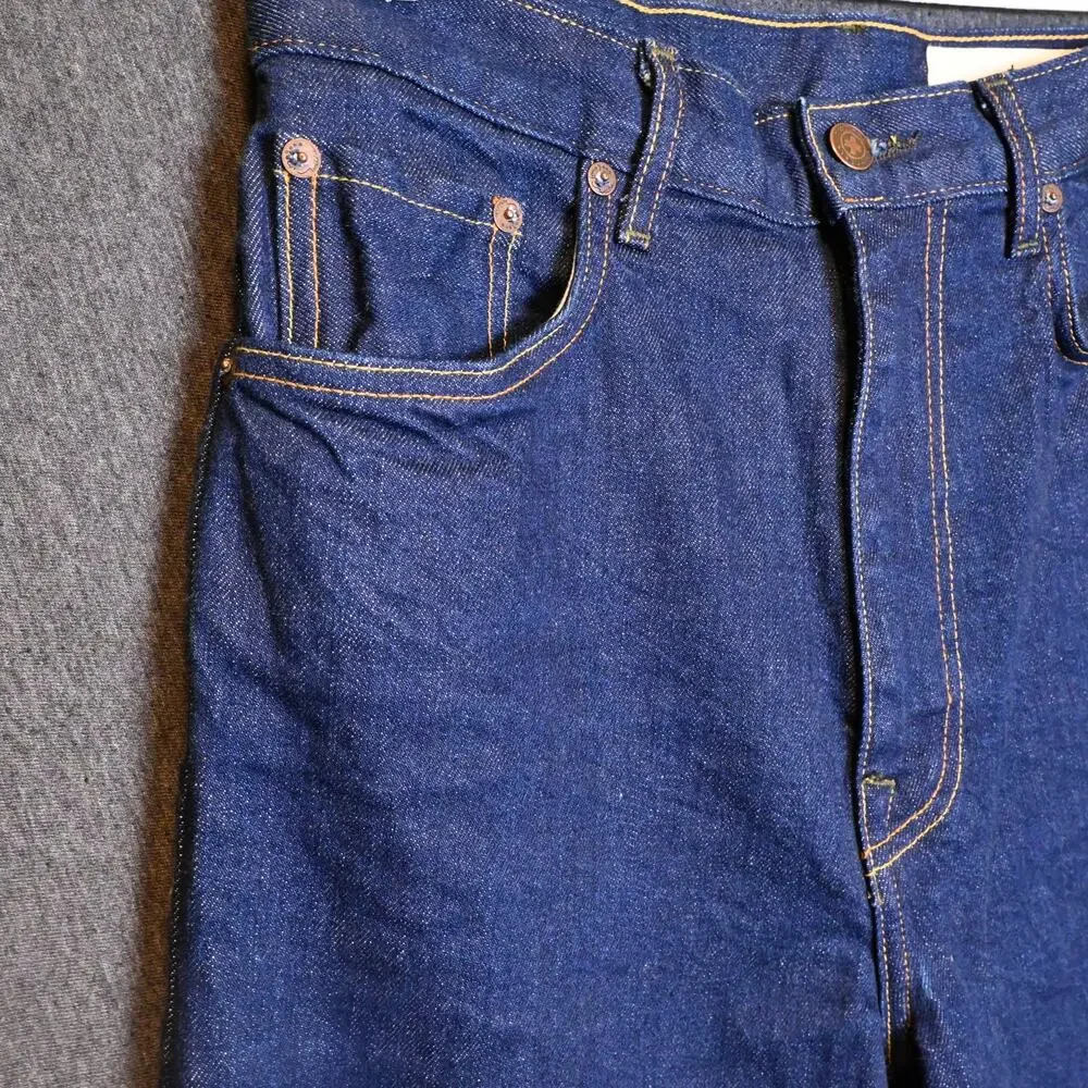 Imogene and Willie Women's 26 Catherine Selvedge Denim Jeans High Rise Trouser